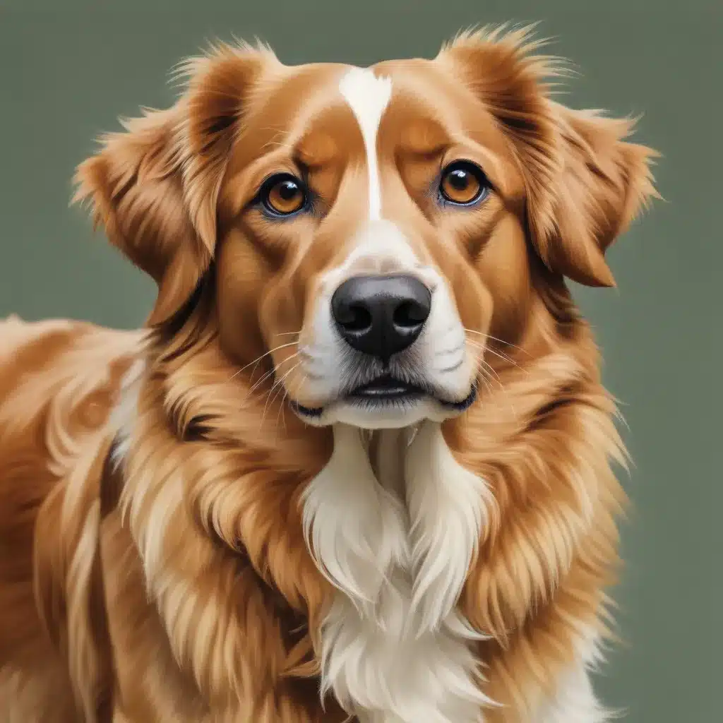 Tail-Wagging Treasures: Captivating Canine Portraits in Gouache