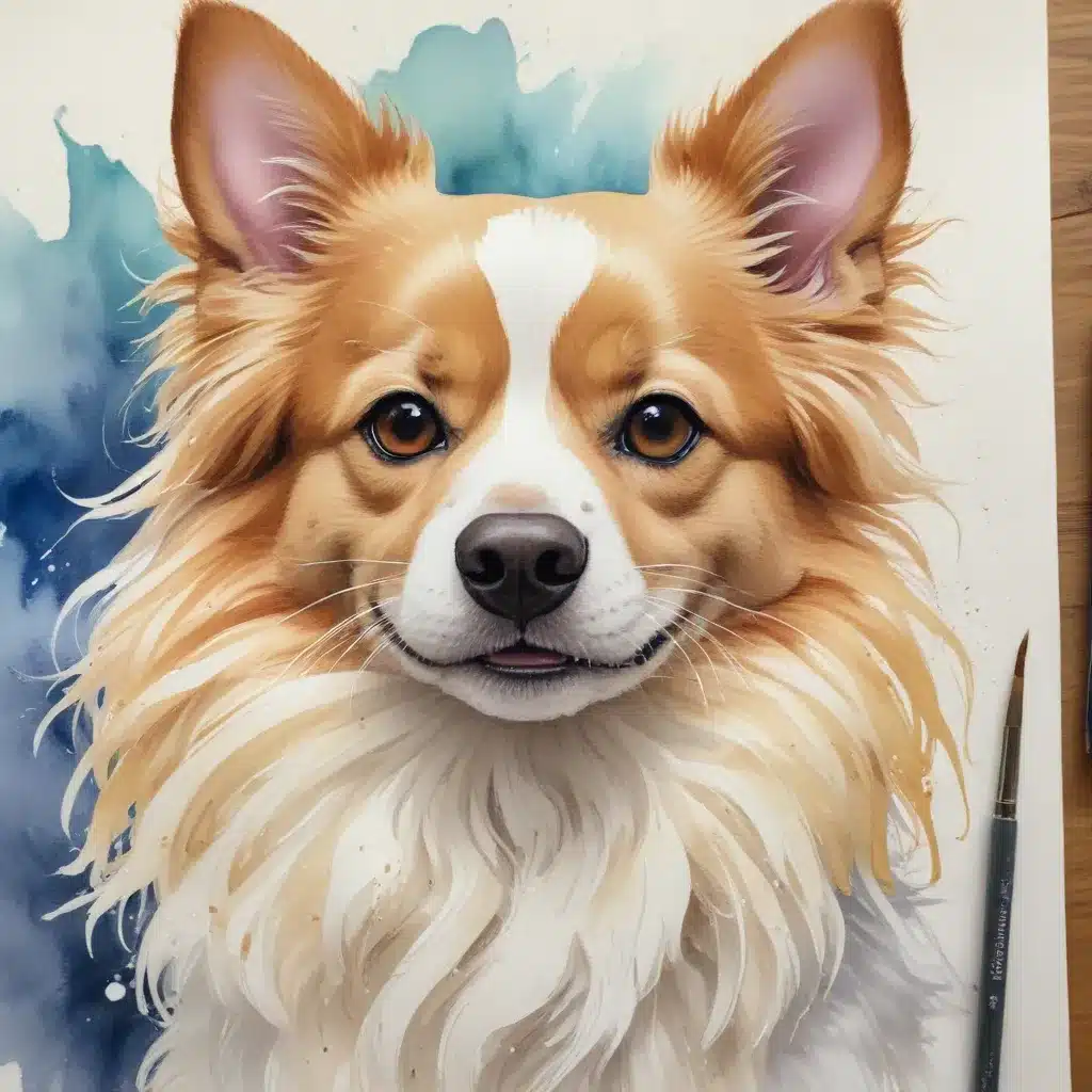 Watercolor Wonders: Unlocking the Beauty of Fluid Brushstrokes for Pets, Part III