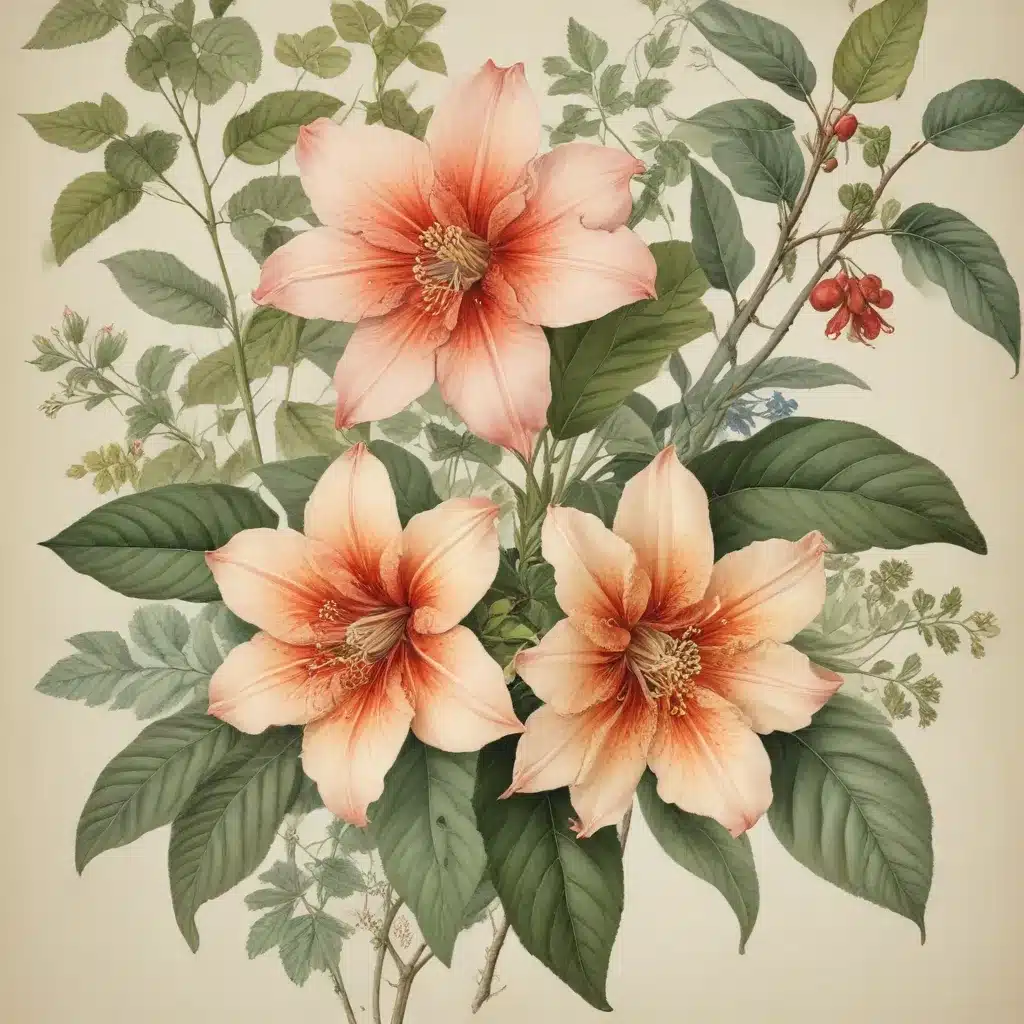 Botanical Enchantment: Capturing the Beauty of Nature through the Art of Drawing
