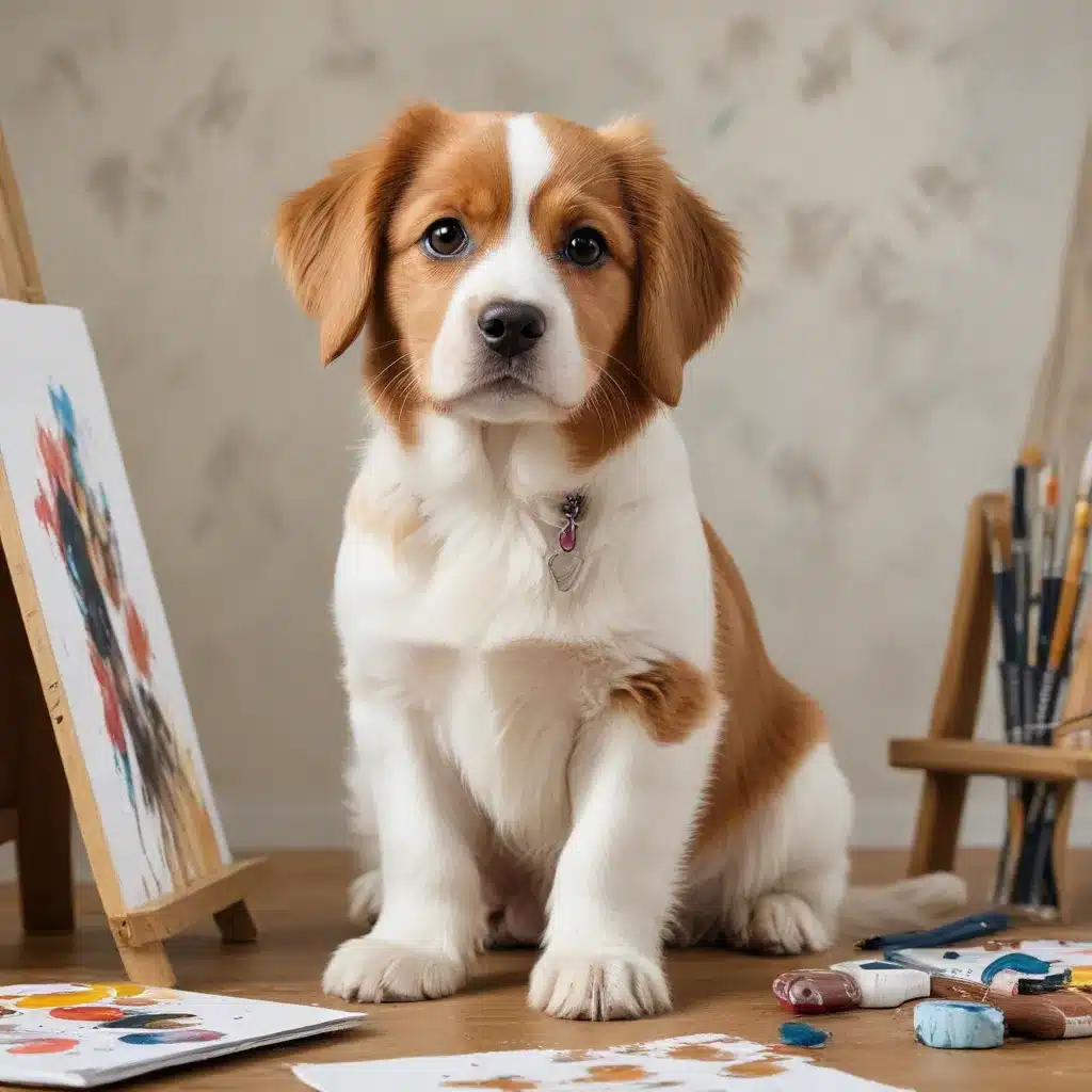 Brush Strokes and Wagging Tails: Painting Paw-fect Pets