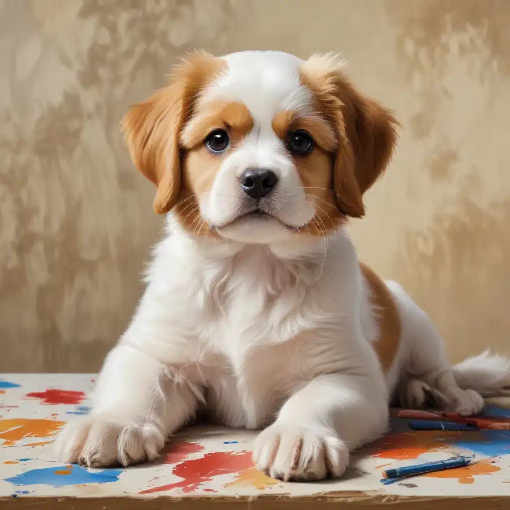 Brush Strokes and Wagging Tails: Painting Paw-fect Pups