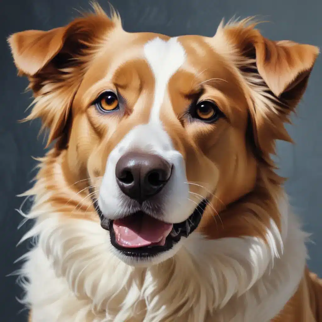 Canine Canvas Creations: Expressive Dog Portraits in Gouache