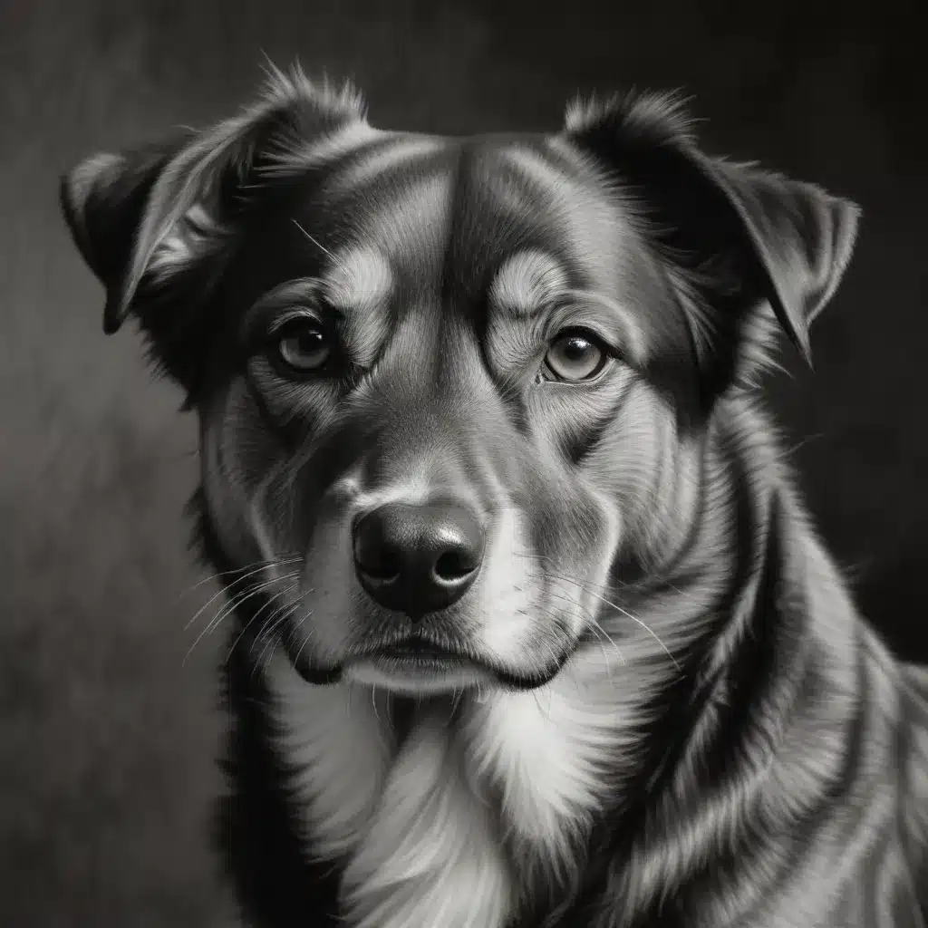 Charcoal Charm: Captivating Canine Drawings through Expressive Mastery