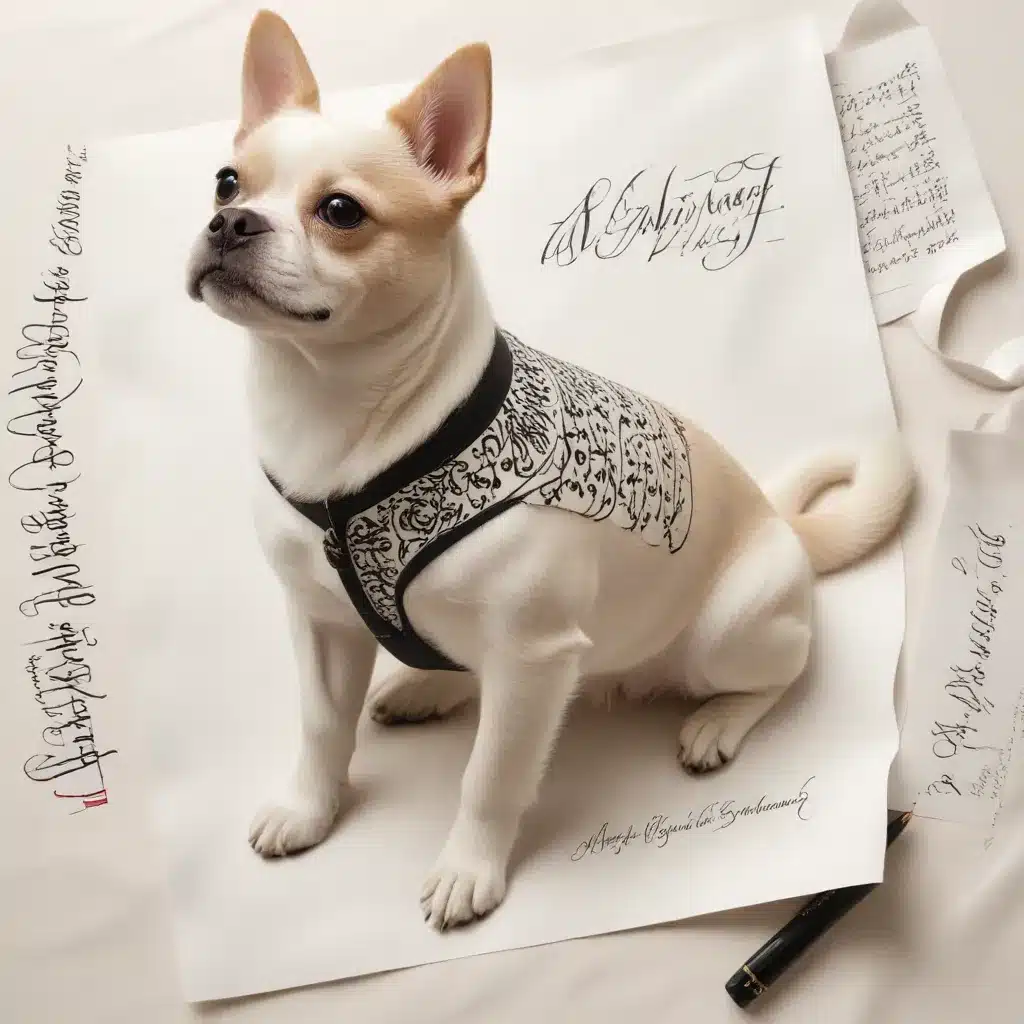 Discovering the Allure of Calligraphy: An Elegant Art Form Reborn for the Modern Pet Owner