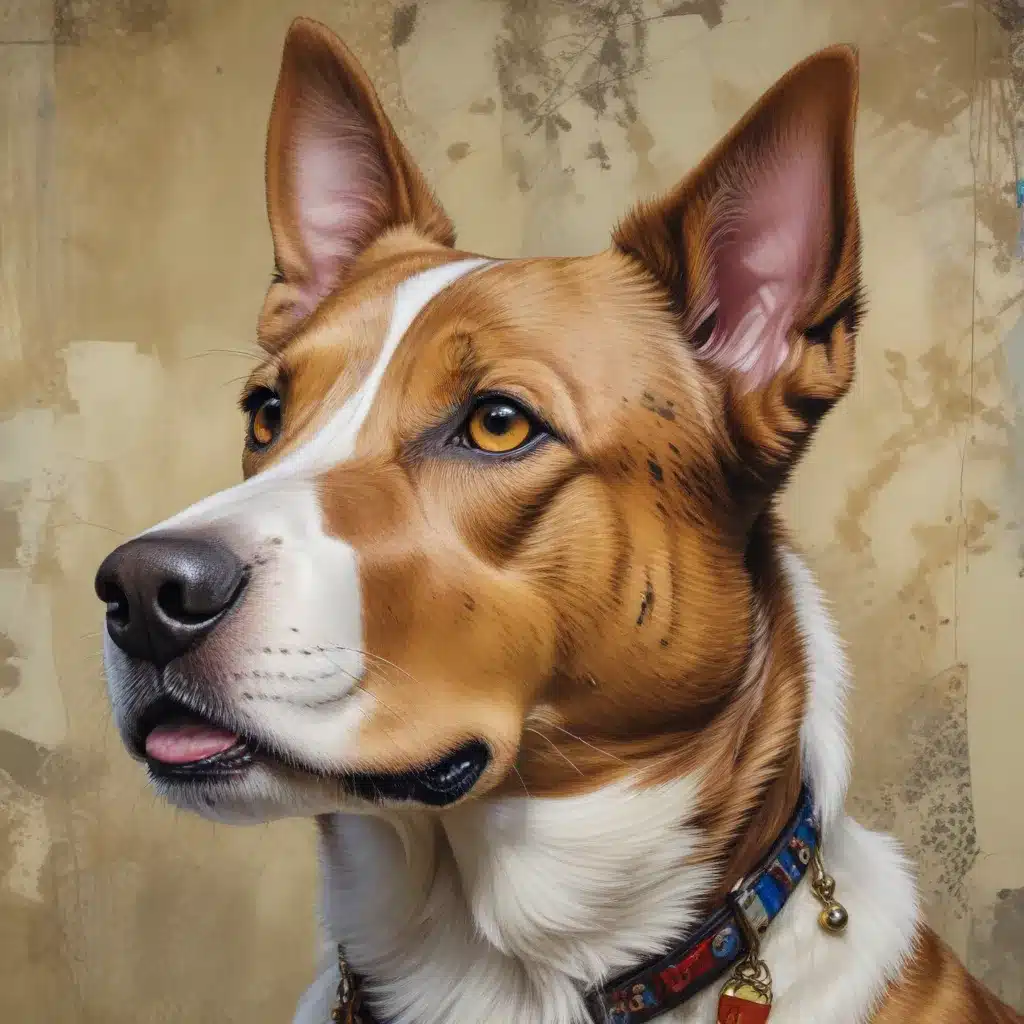 Exploring Innovative Approaches to Canine Artwork: Mixed Media Marvels