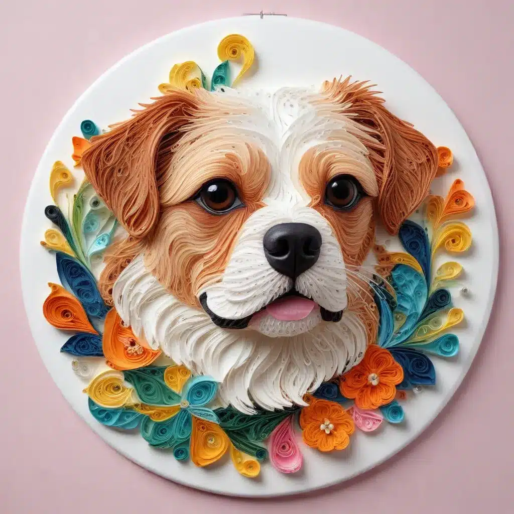 Exploring the Art of Quilling: Crafting Intricate Paper Designs for Captivating Pet Art