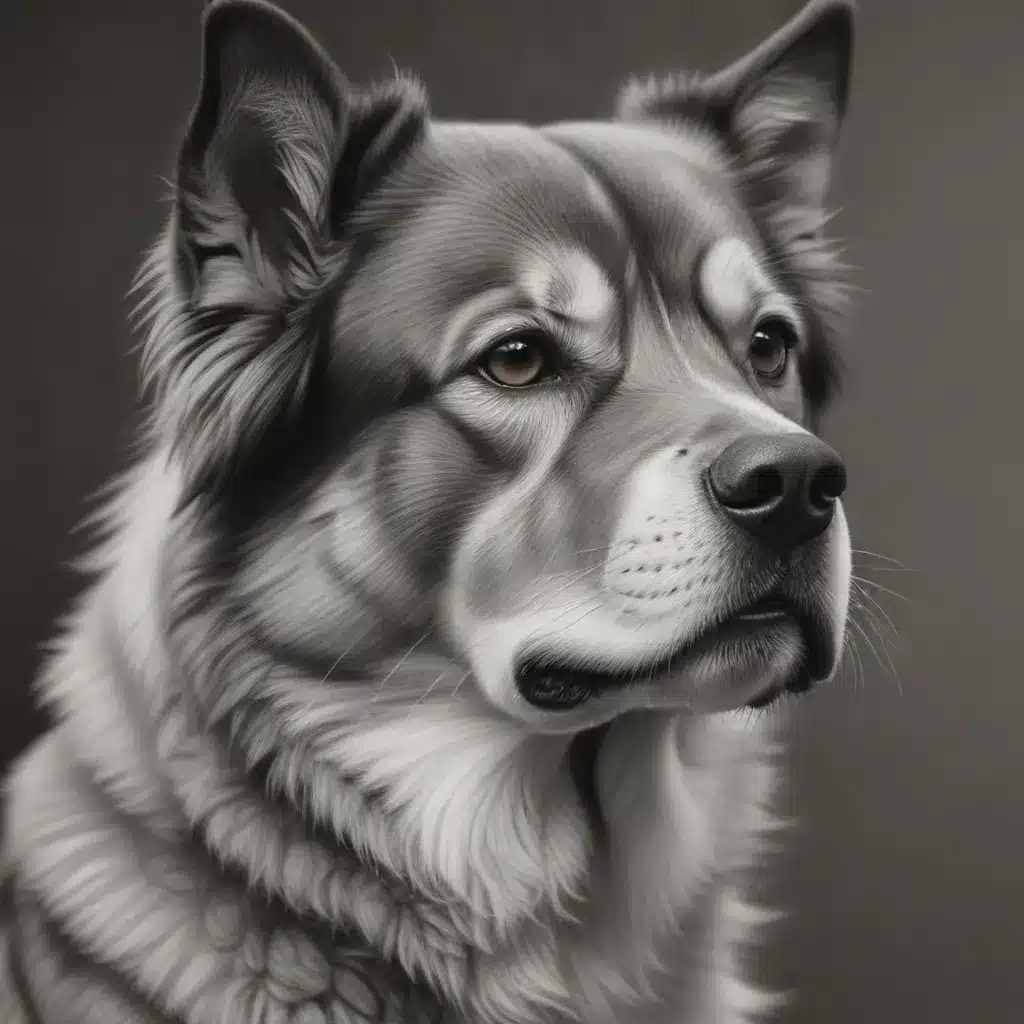 Graphite Grandeur: Elevating the Art of Drawing Canines with Depth and Realism