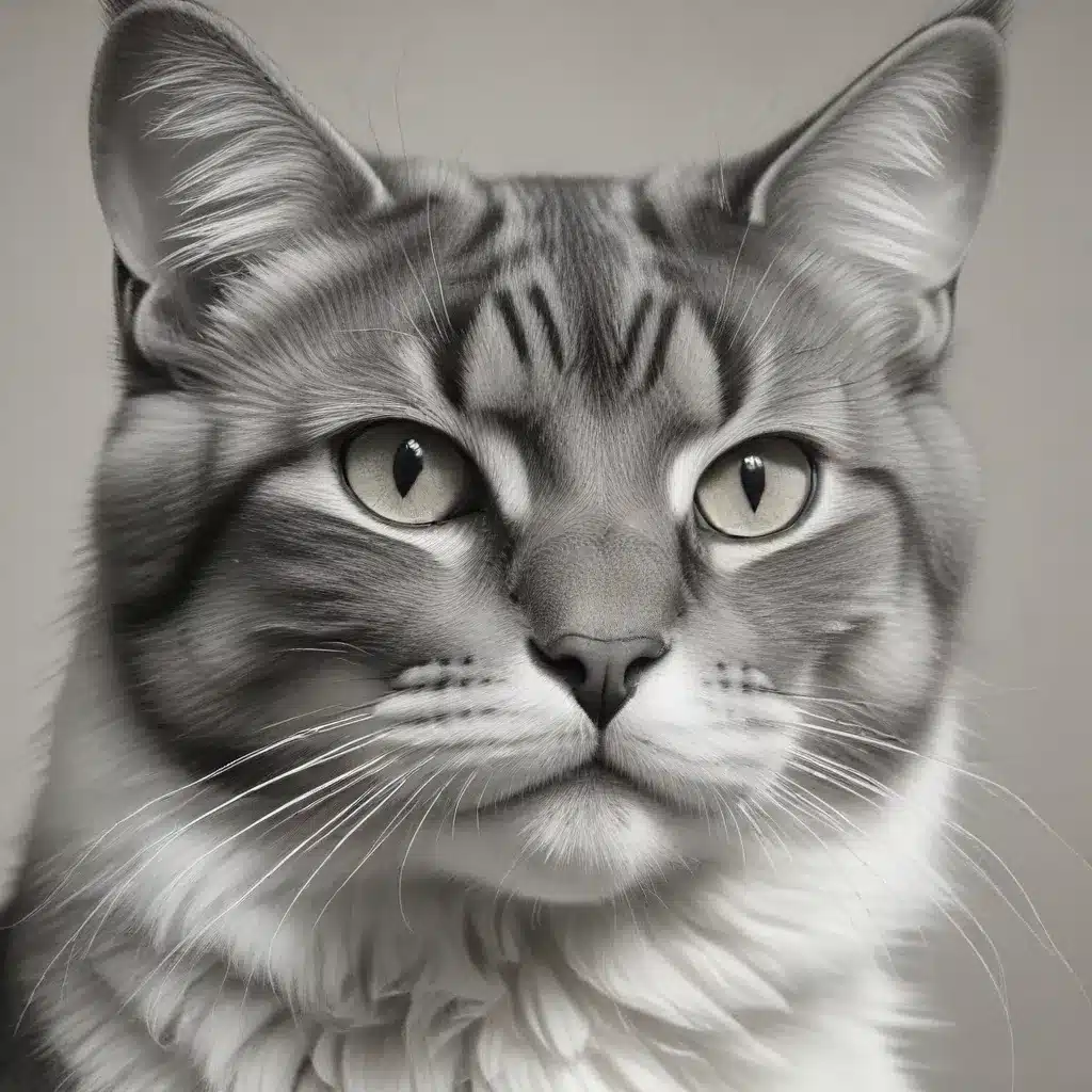 Graphite Grandeur: Elevating the Art of Drawing Cats with Depth