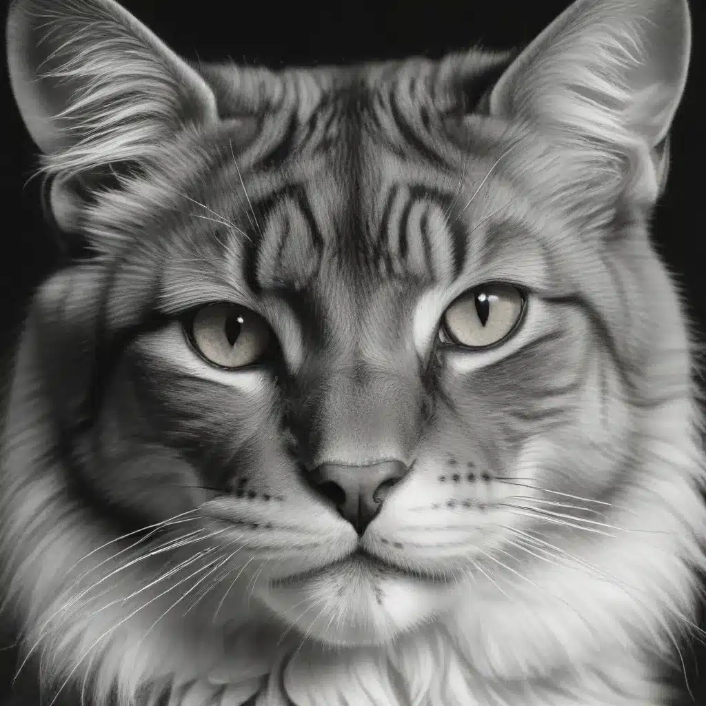 Graphite Grandeur: Elevating the Art of Drawing Felines with Depth