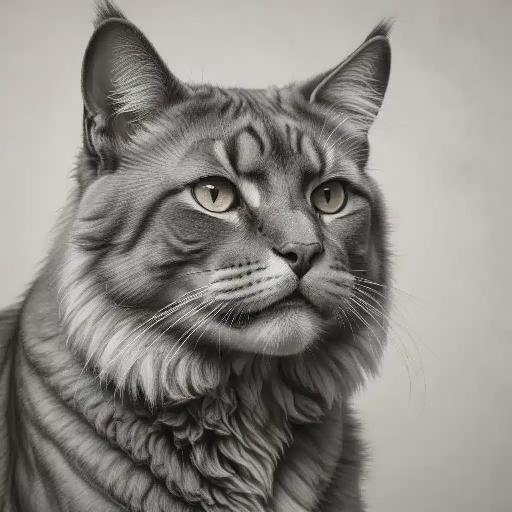 Graphite Grandeur: Elevating the Art of Drawing Felines with Depth and Realism