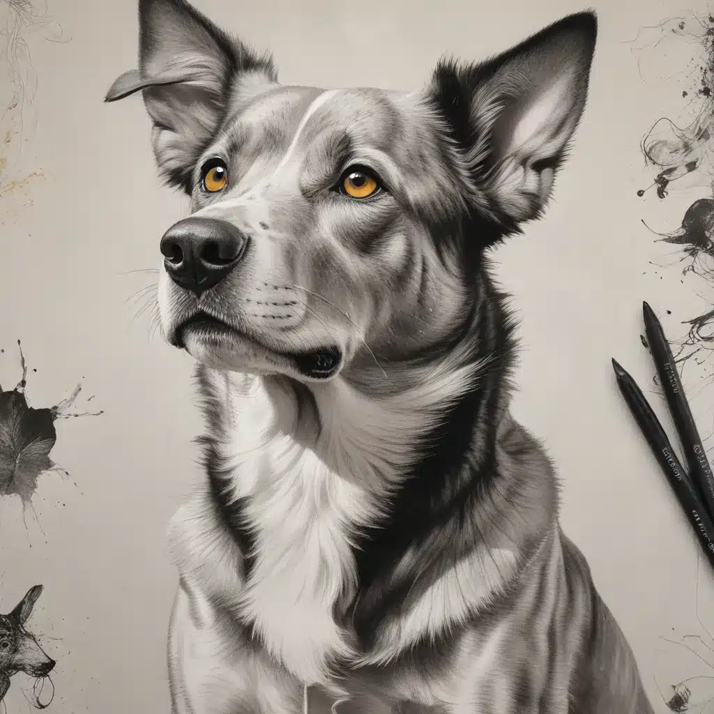 Ink and Imagination: Bringing Personality to Life in Canine Drawings