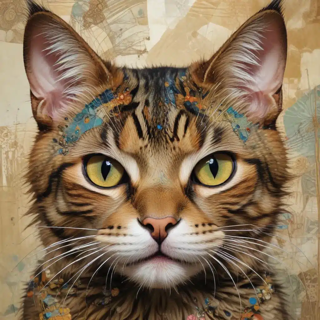 Mixed Media Marvels: Exploring Innovative Approaches to Feline Artwork