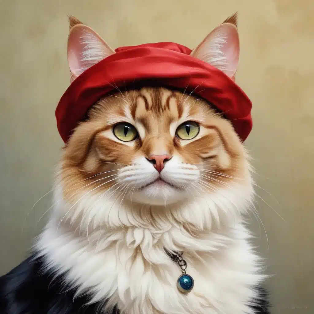 Oils and Originality: Painting Cats with Elegance and Sophistication