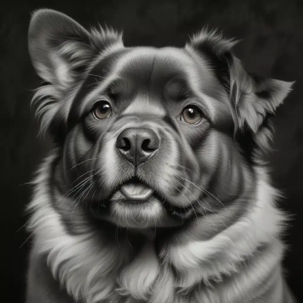 Paw-sitively Perfect: Breathtaking Pet Drawings in Charcoal