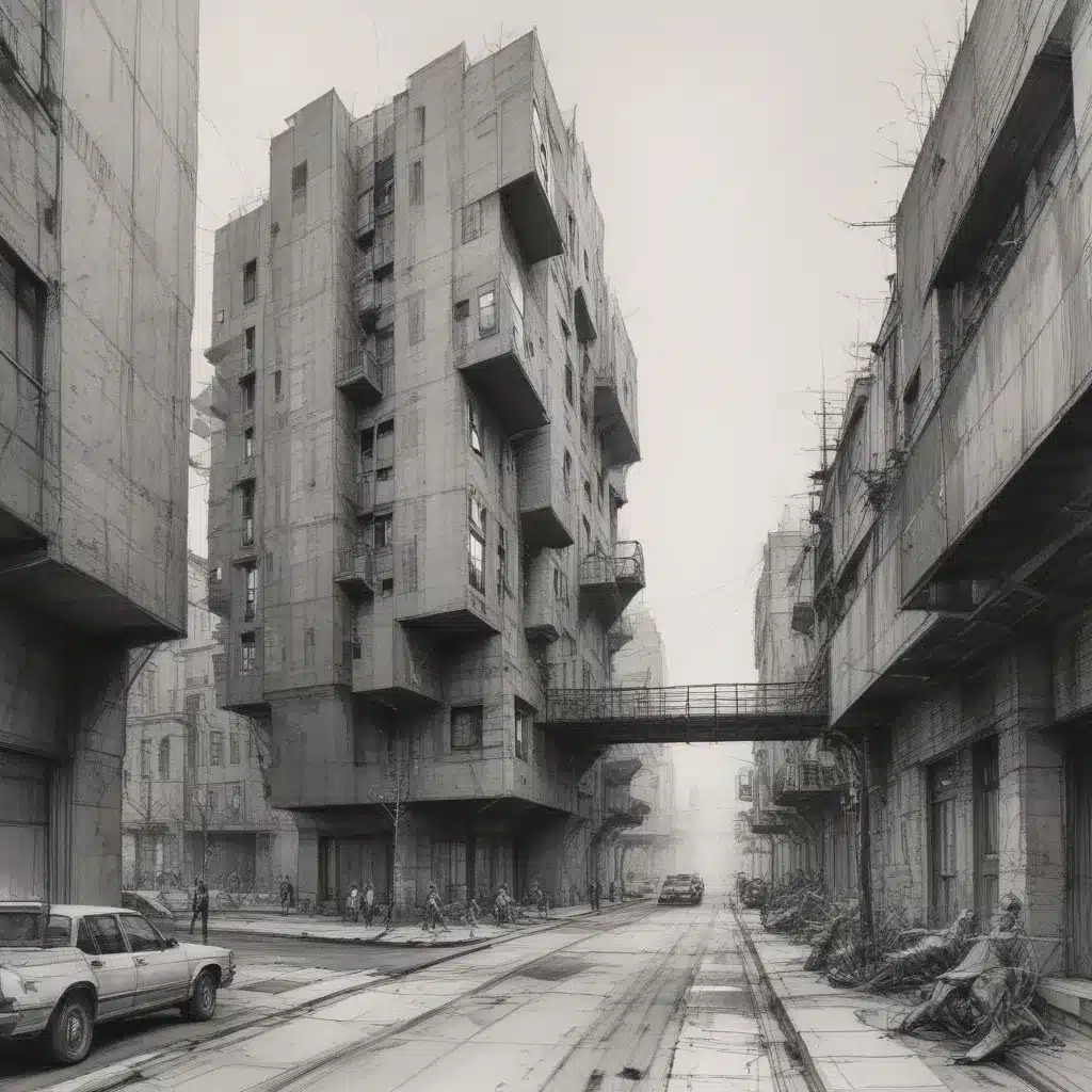 Architectural Sketching: Innovative Strategies for Conveying Atmospheric Perspective in Expressive Graphite Drawings