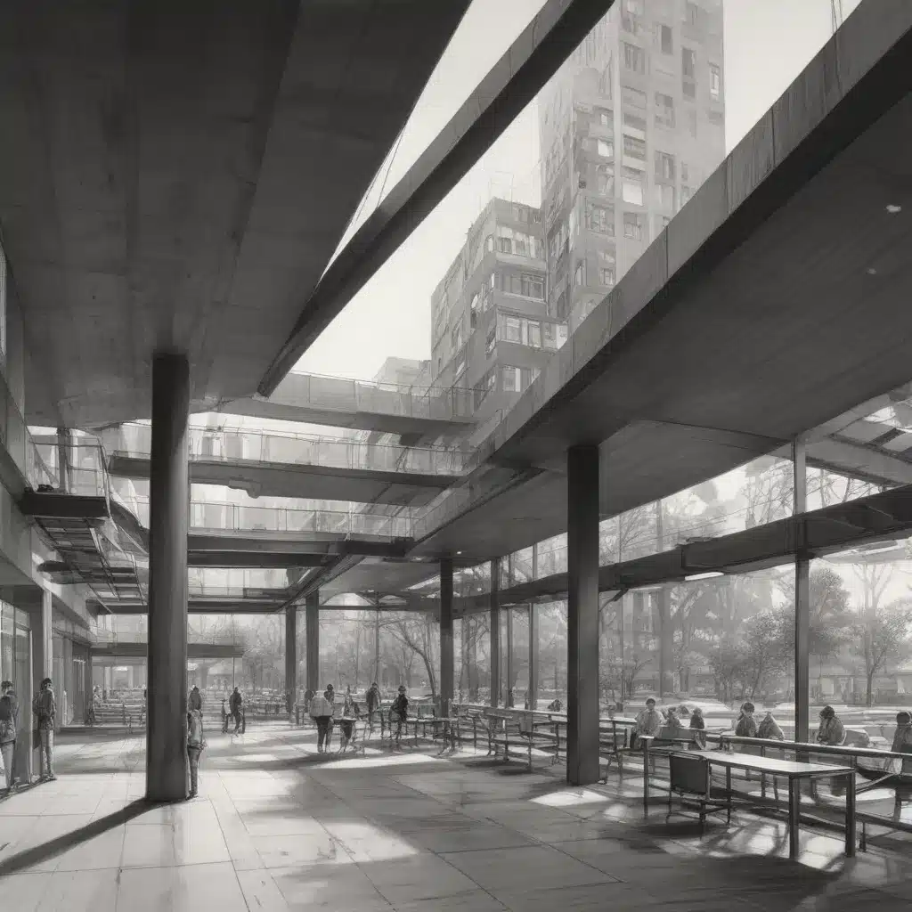 Architectural Sketching: Innovative Strategies for Conveying Atmospheric Perspective in Graphite