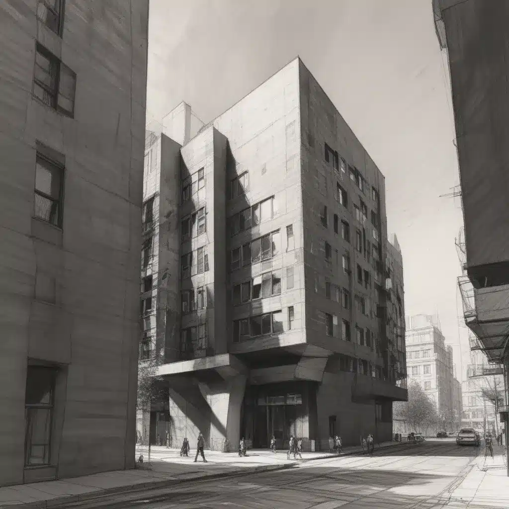 Architectural Sketching: Innovative Strategies for Conveying Dramatic Shadows in Expressive Graphite Drawings
