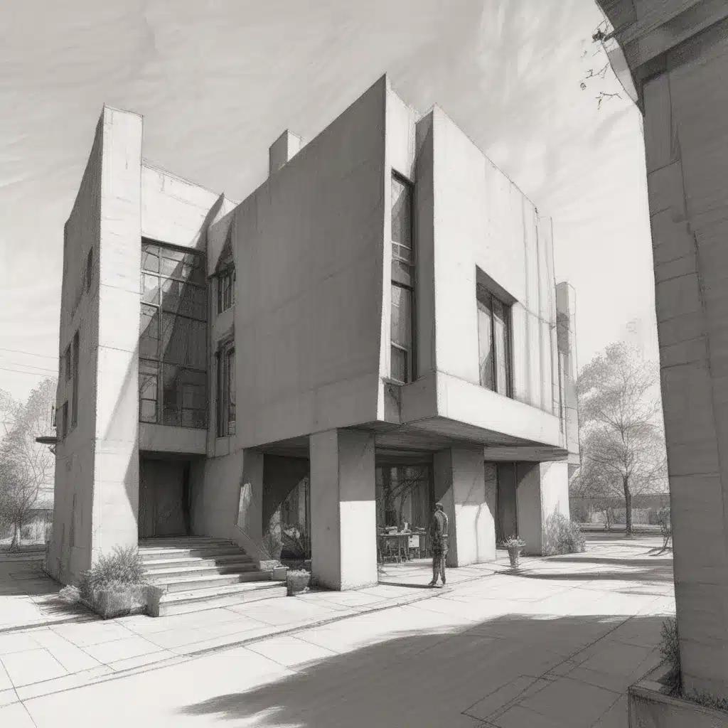 Architectural Sketching: Innovative Strategies for Conveying Dramatic Shadows in Pencil Drawings
