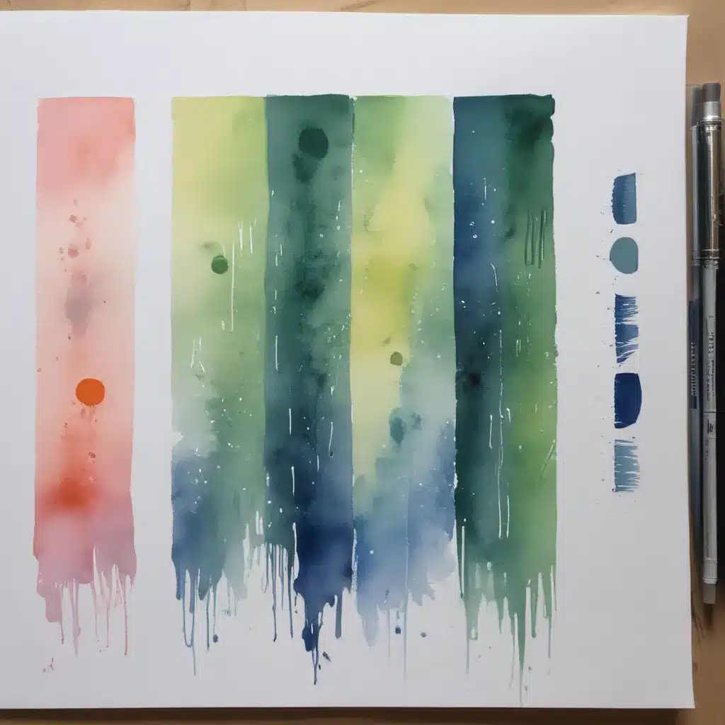 Balancing Control and Chance: Experimental Watercolour Exercises for Expressive Painting