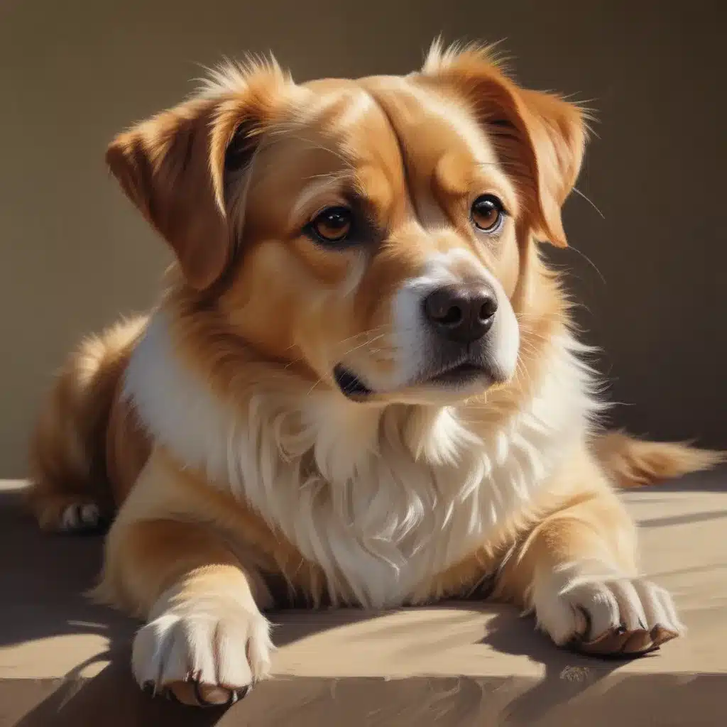 Balancing Light and Shadow: Oil Painting Pets
