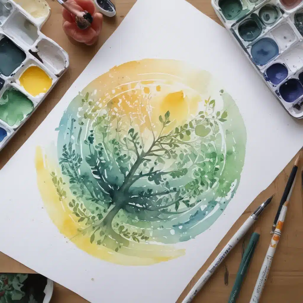 Balancing Spontaneity and Control: Intuitive Watercolour Painting