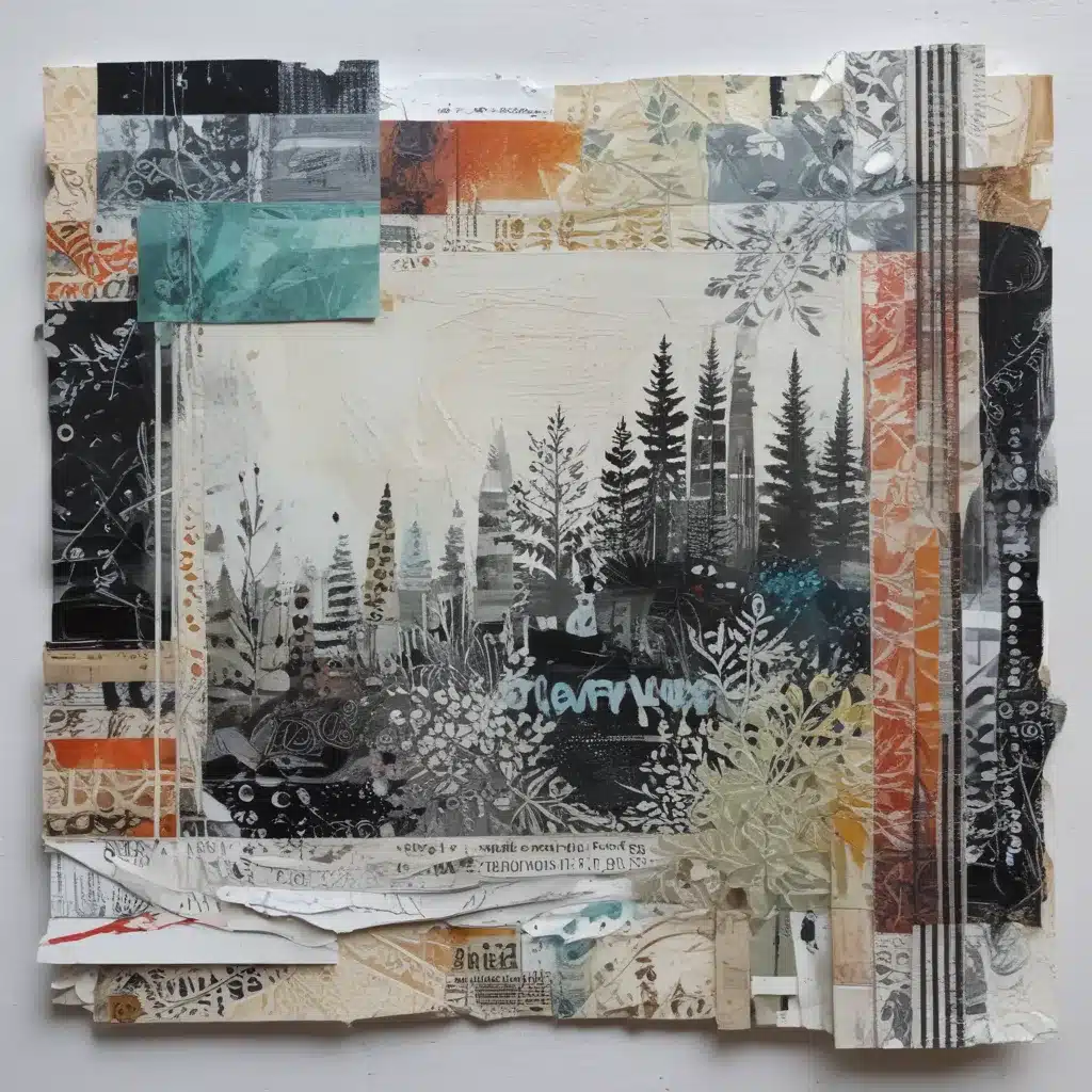 Blurring Boundaries: Experimenting with Mixed Media Collage for Layered Artworks
