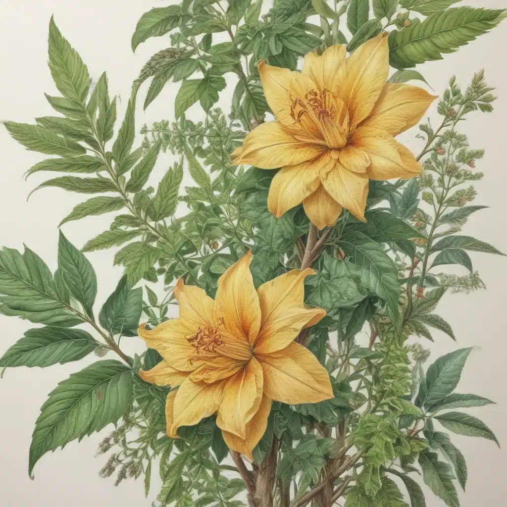 Botanical Illustration: Balancing Realism and Abstraction in Detailed Botanical Drawings Using Coloured Pencil