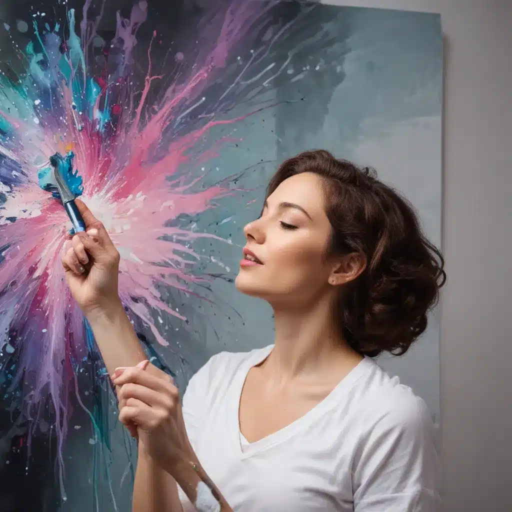 Brush as Conduit: Channeling Inspiration through Intuitive Painting
