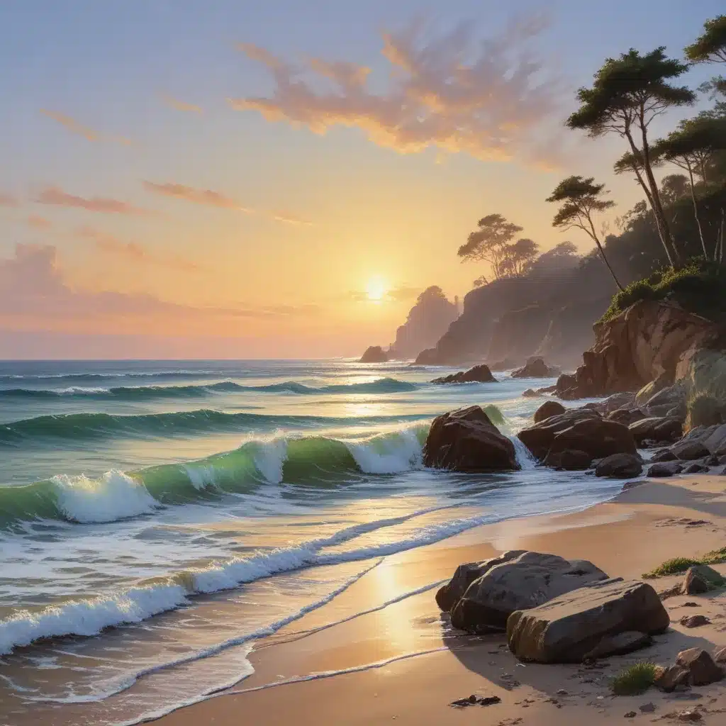 Capturing the Essence of Place: Plein Air Painting Techniques for Luminous Seascape Studies in Vibrant Oil Paintings