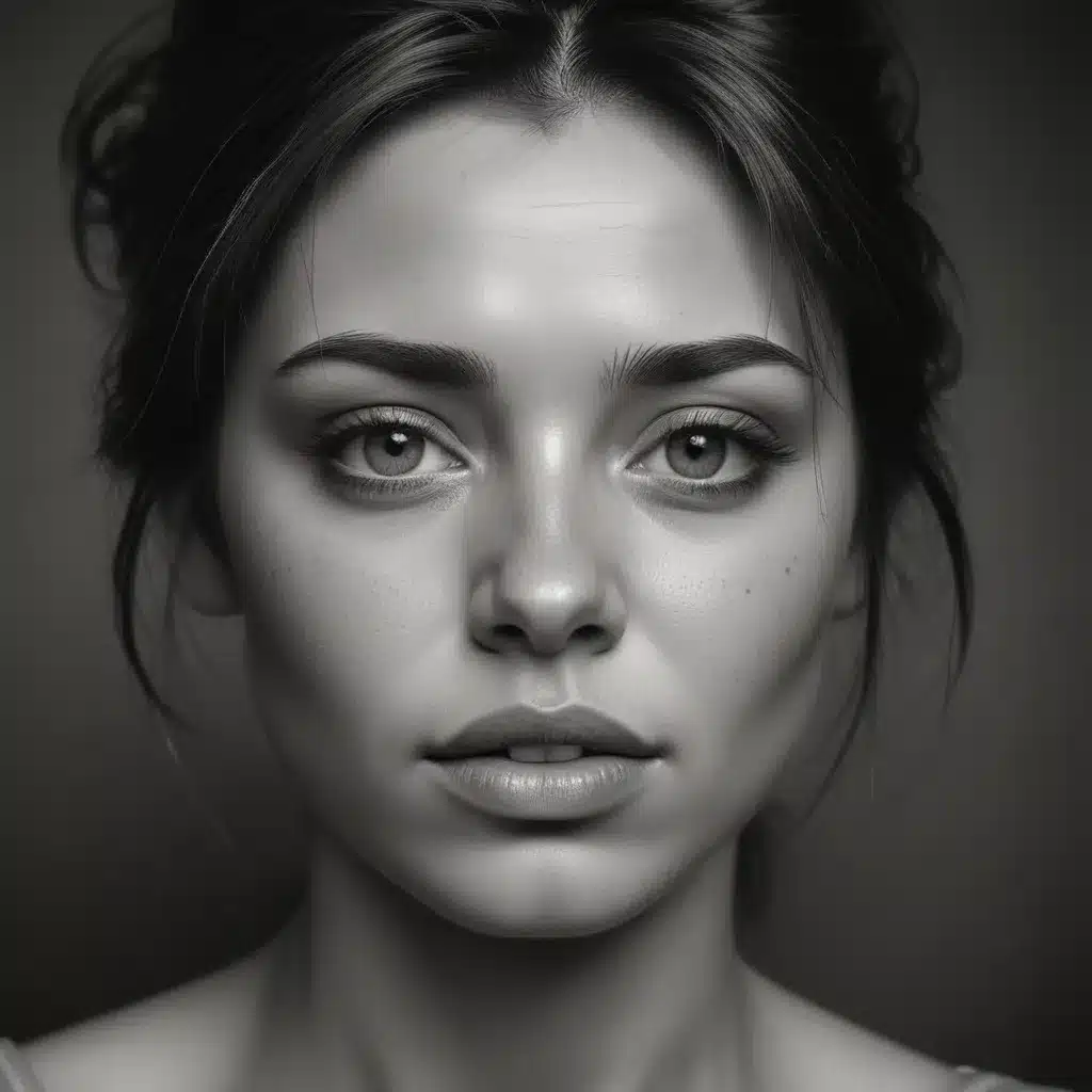 Charcoal Expressions: Capturing Emotion through Monochromatic Drawing