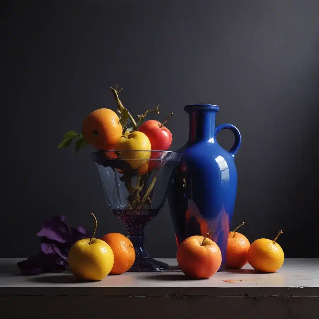 Chromatic Chiaroscuro: Harmonising Colour, Contrast, and Luminosity in Experimental Still Life Painting