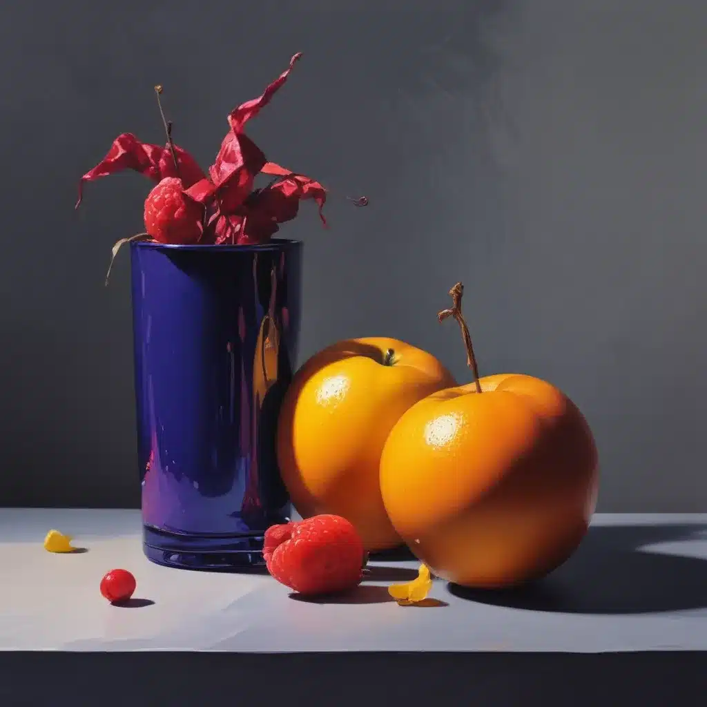 Chromatic Chiaroscuro: Harmonising Colour, Contrast and Luminosity in Experimental Still Life with Acrylics