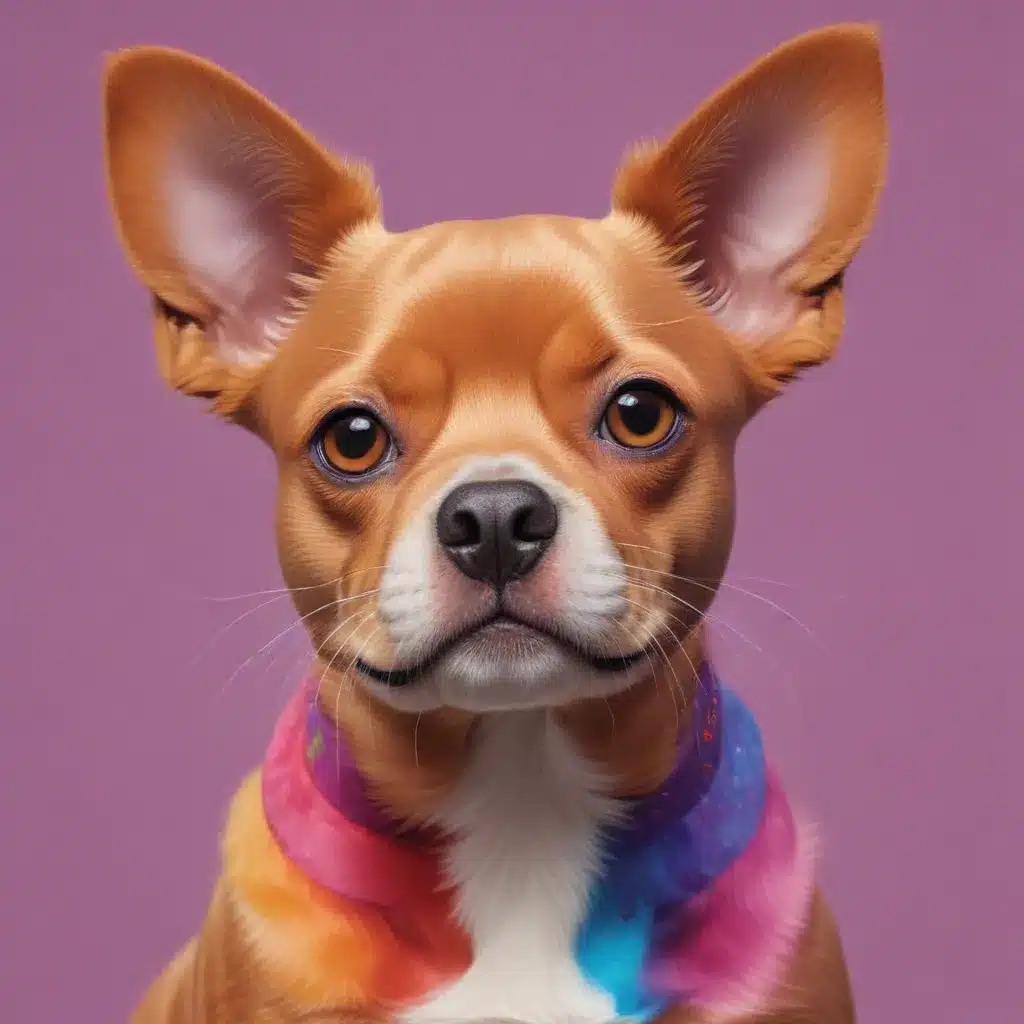 Designing with Colour Theory: Vibrant Pet Commissions