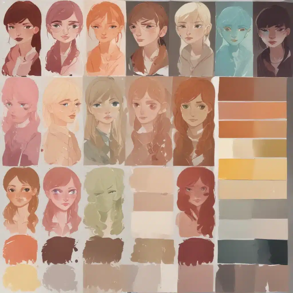 Durable Solutions for Harmonising Colour Palettes in Character Design