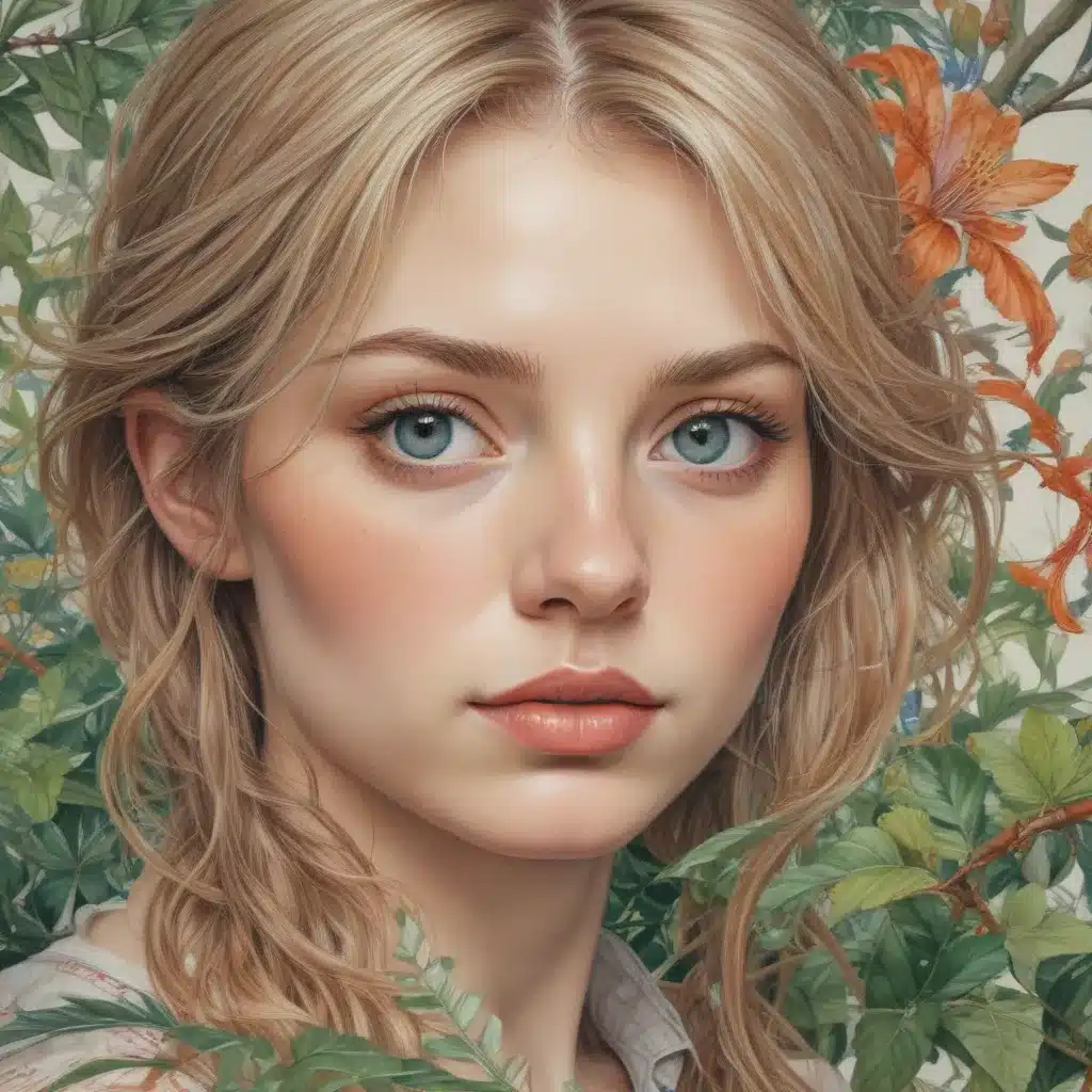 Dynamic Compositions: Engaging the Viewer’s Gaze through Innovative Framing in Detailed Coloured Pencil Drawings