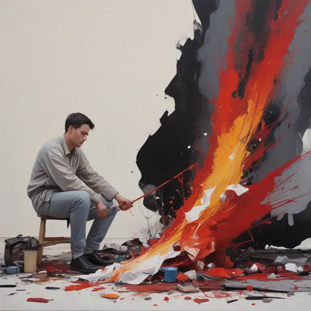 Embracing Accident: Chance Operations and Unpredictability in Contemporary Painting