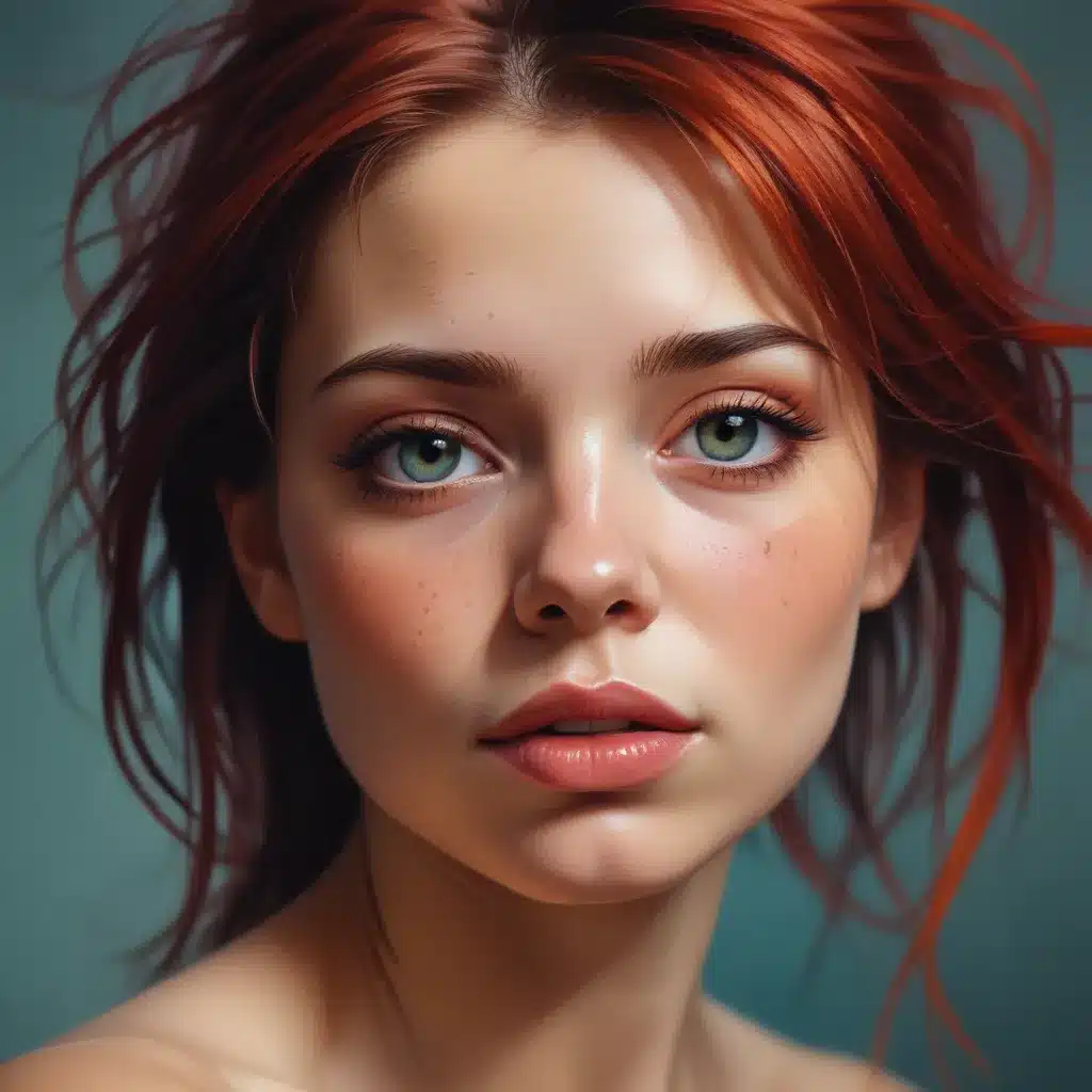 Emotive Portraiture: Conveying Emotion through Expressive Colour Palettes in Vibrant Oil Paintings