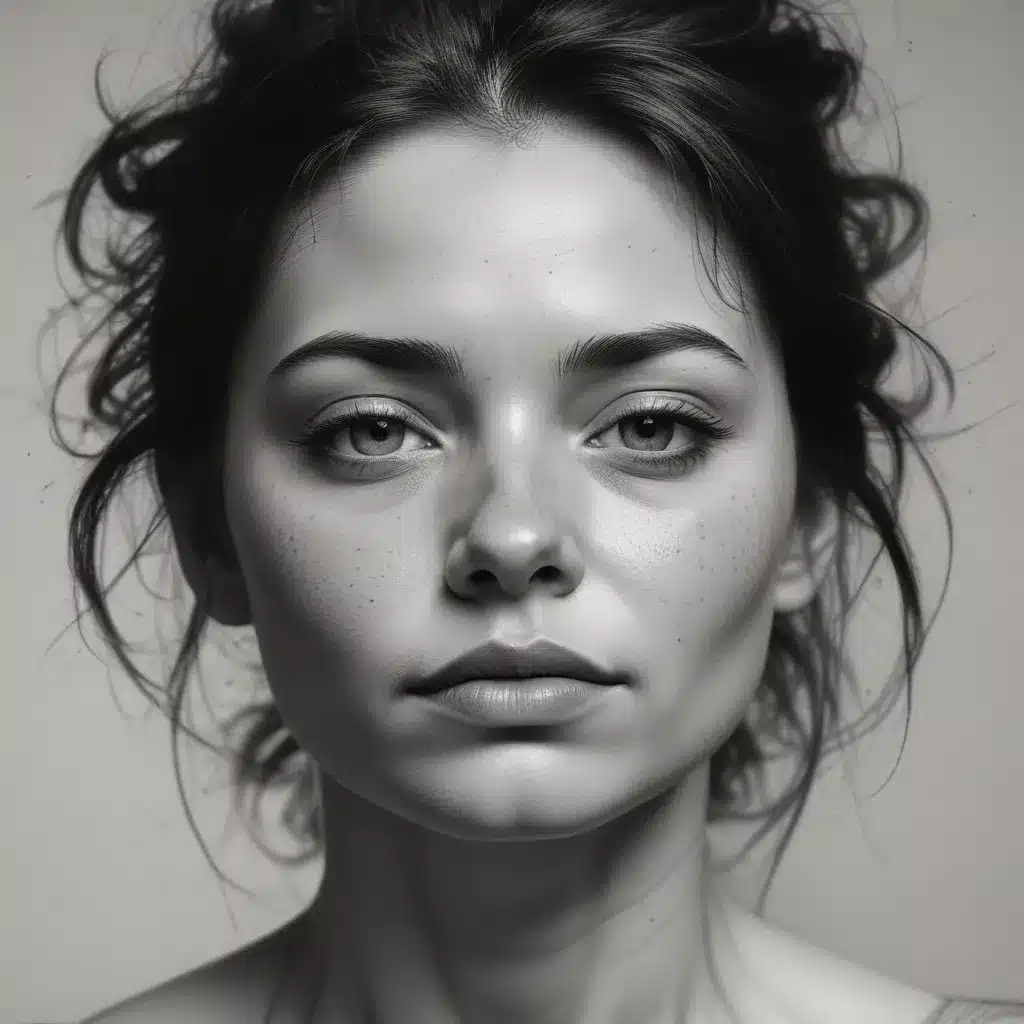 Emotive Portraiture: Conveying Emotion through Expressive Mark-Making in Charcoal Drawings