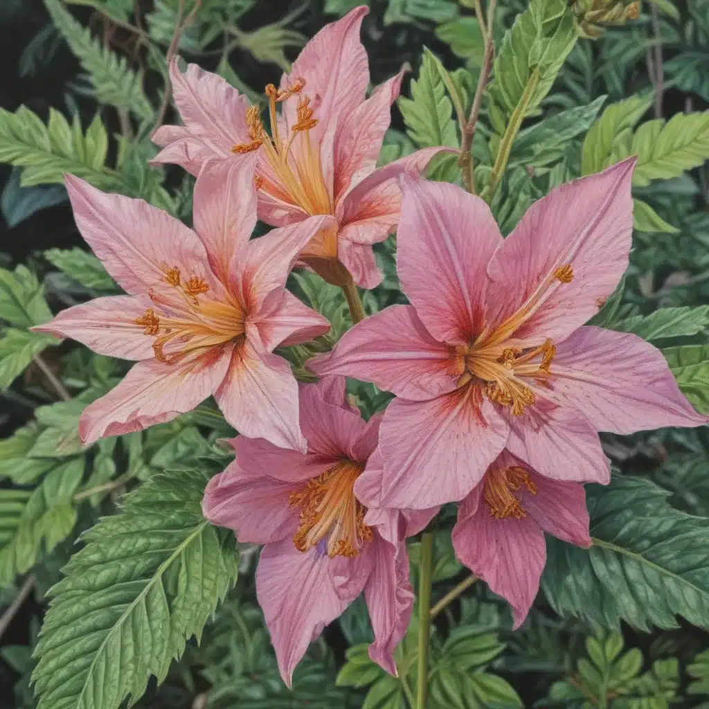 Expressive Botanicals: Balancing Realism and Personal Interpretation in Coloured Pencil Drawings