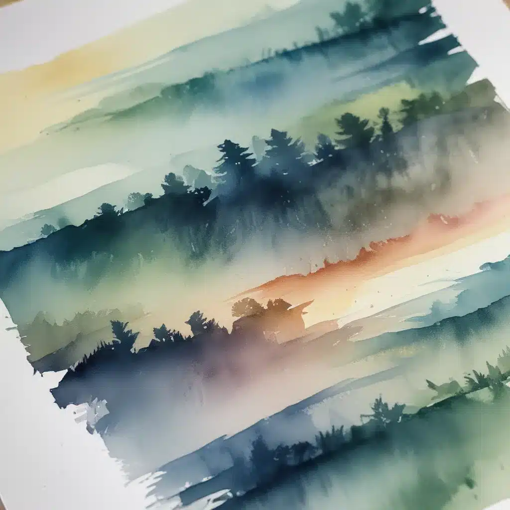 Innovative Watercolour Resists: Layering Depth and Transparency