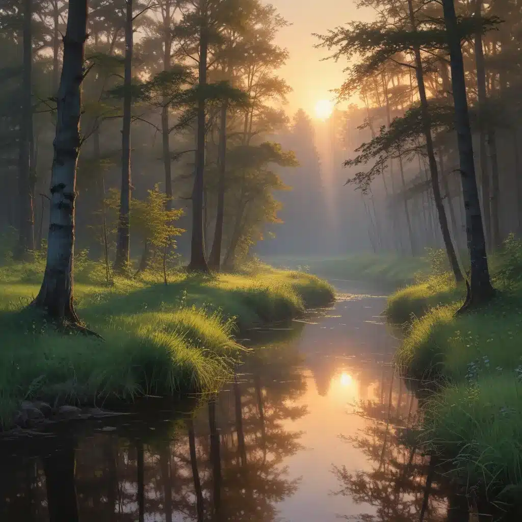 Luminous Landscapes: Painting the Interplay of Light and Environment