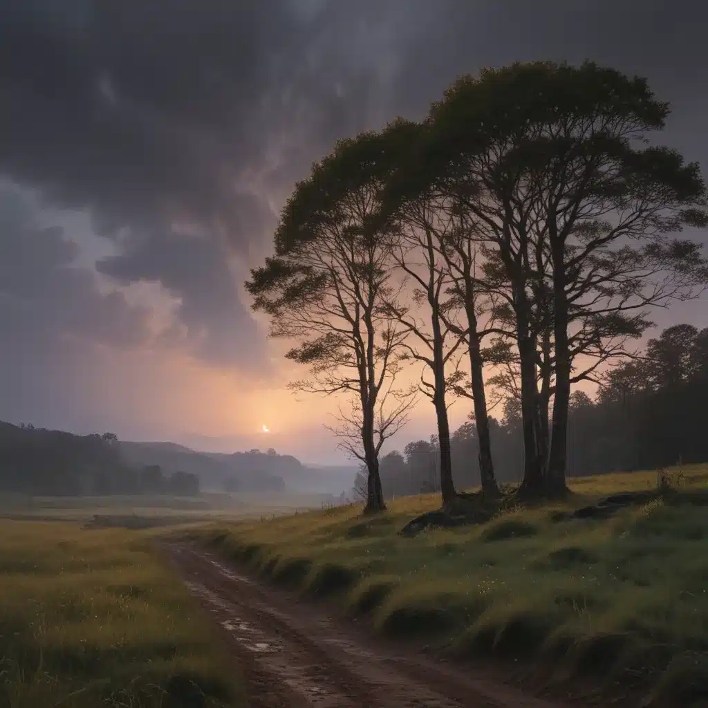 Luminous Liminality: Painting the Thresholds of Light and Dark in the Atmospheric Landscape