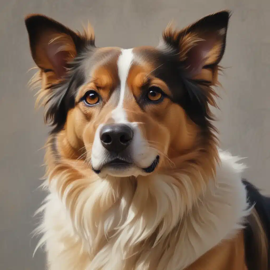 Mastering Expressive Brushwork for Dynamic Dog Paintings