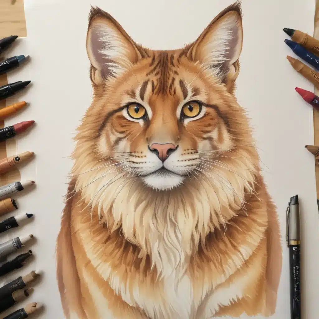 Mastering Markers for Lively Animal Sketches