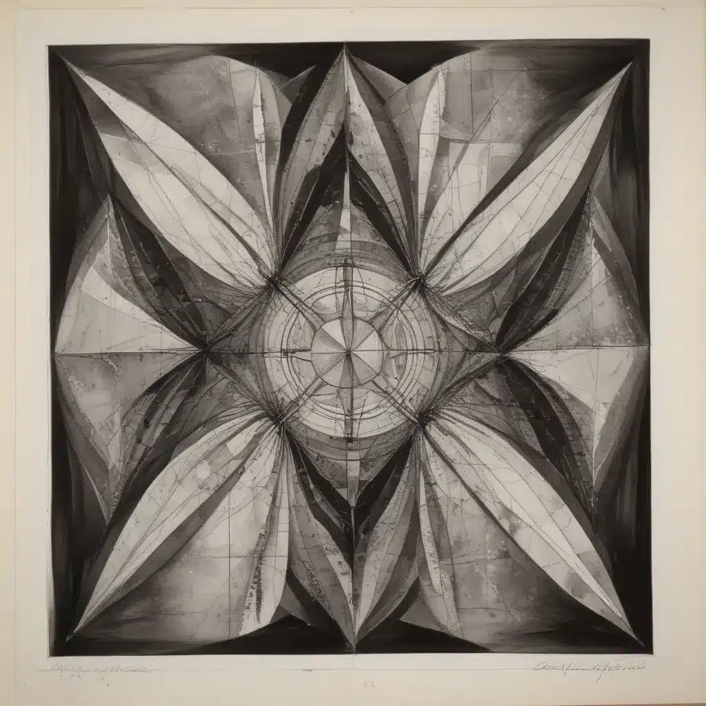 Modernist Marvels: Exploring the Interplay of Abstraction and Illumination in Drawing Experiments