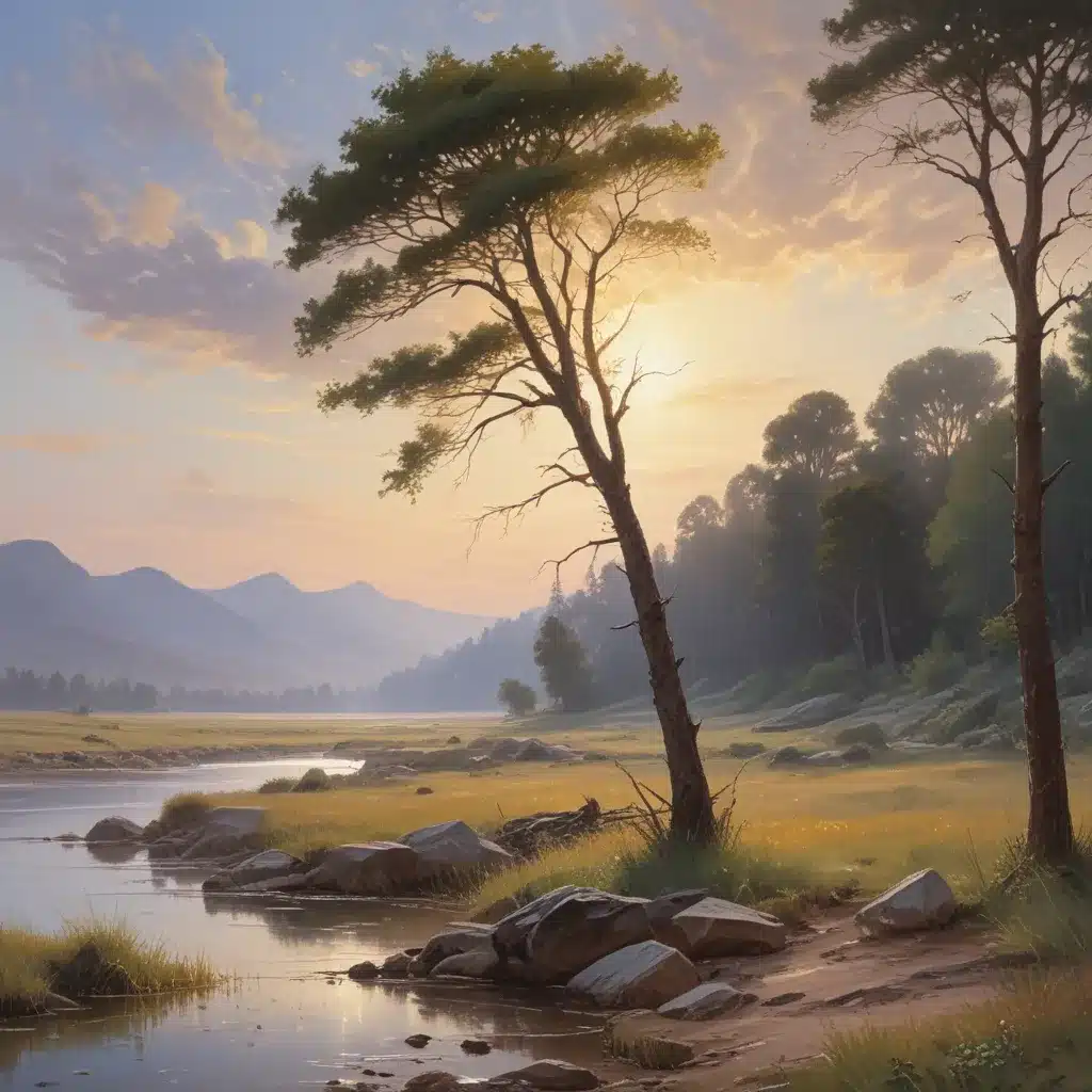 Painting the Ephemeral: Techniques for Capturing Fleeting Atmospheric Effects in Plein Air Landscape Painting
