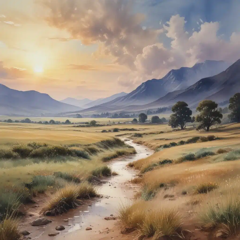 Painting the Invisible: Techniques for Capturing Elusive Atmospheric Effects in Watercolour Landscapes
