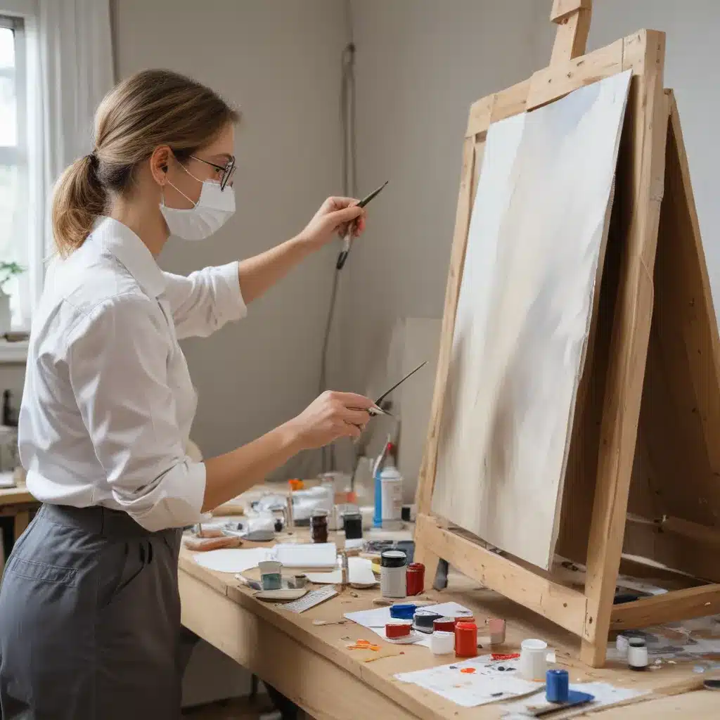 Safety Aspects of Experimental Painting Techniques