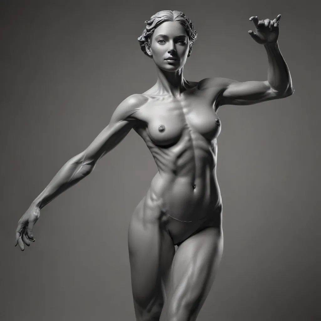 Sculpting with Shadows: Dynamic Drawing Tutorials Exploring the Human Form in Motion