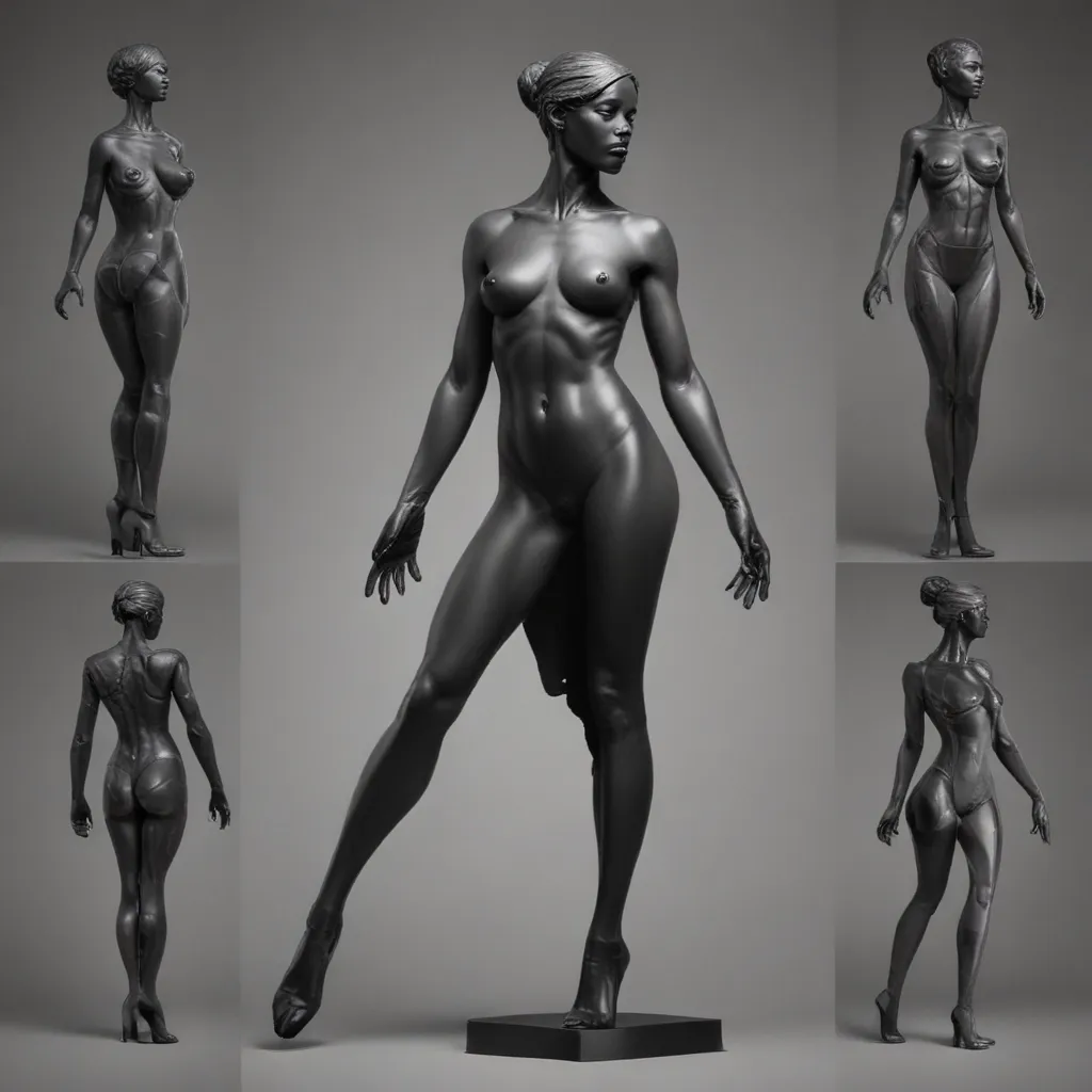 Sculptural Silhouettes: Innovative Figure Drawing Techniques Exploring the Human Form